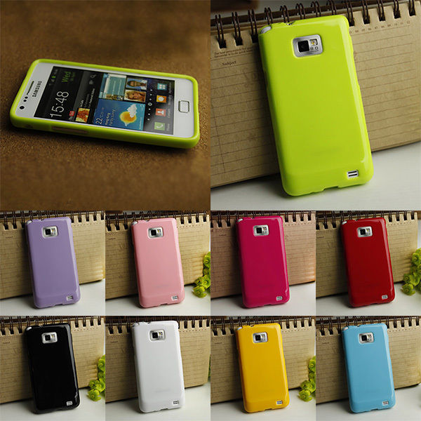 Anti Skiding Gel TPU S LINE Slim Soft Case Back Cover for Samsung Galaxy S2 i9100