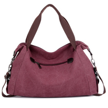 new style Fashion Personality Casual canvas bag Top quality women shoulder bag big capacity handbags women