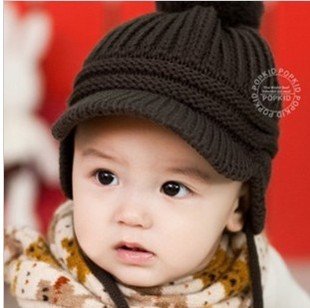 New 2015 Spring Children s Knitted Hats Boys Caps For Children Accessories Woolen Baby Girls Autumn