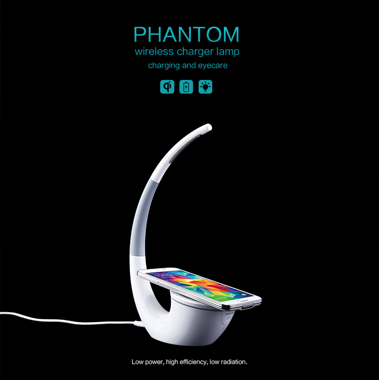 Nillkin High technology Wireless Charger Phantom Table Lamp Wireless Life Infinite Freedom Eyecare Phone Power Charger