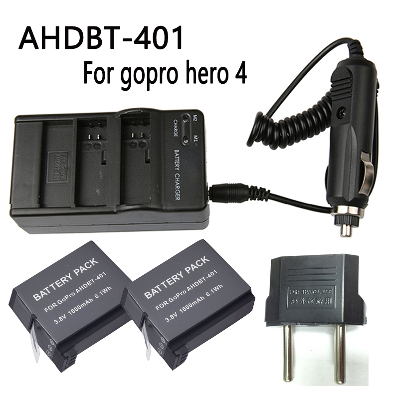 2 . 1600  AHDBT-401 Gopro  4           Gopro Hero4 HD 