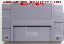 Game Cartridge Replacement Plastic Shell For NTSC SNES game card