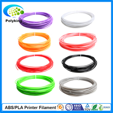 Multicolor 3D Printer Filaments PLA 1.75mm 10M 5PCS/lot for Makerbot Reprap Mendel UP Machine