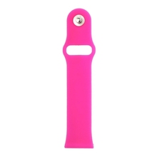 Pink Band 38mm Silicone Separated Watchband Replacement for Apple Watch