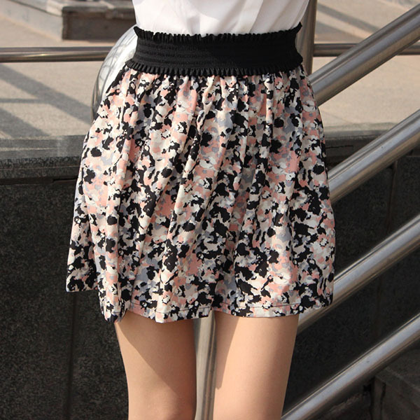 Women Short Skirt Casual Sundress High Waist New Spring Summer Fashion Wome...