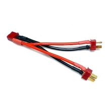 T-plug Y cableado eléctrico para mujer a macho T enchufe conector paralelo paquete de baterías Cable