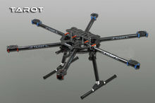 Free shipping Newest RC Drone Tarot FY680 3K Carbon Fiber Fully Foldable Hexacopter FPV Aerial frame TL68B01 FPV Quadcopter