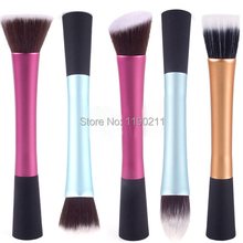 1Set 5PCS Cosmetic Makeup Tool Beauty Saolon Facial Care Powder Blush Foundation Brush Kit Professional XnzA