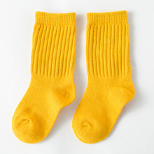 15 Colors Children Socks Spring Autumn Cute Candy Color Cotton In Tube Socks For Baby Girls 2015 Kid Boy Solid Color Sport Socks