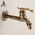 Antique bronze Dragon carved tap Animal shape faucet Garden Bibcock washing machine faucet outdoor faucet for