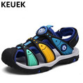 NEW Summer Children Sandals Boys Cut Outs Baotou Sandals Student Casual Sports Sandals Kids Beach Shoes