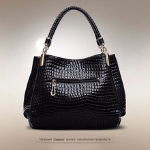 Women Leather Crocodile Bag Ladies Designer Handbags High Quality Female Bolsas Femininas Messenger Bolsos Mujer Shoulder