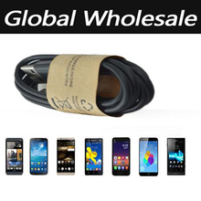 Top Quality 1M 3FT Matt 2 Colors TPE Micro USB Thick Round Cable For Samsung Android Mobile Phone Type A USB Data Cable