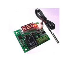 DC 12V  heat cool temp thermostat switch temperature controller Miniature thermostat temperature control switch panel