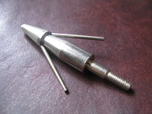 6pcs fish arrow tips archery bow hunting fishing broadheads with 2 blade target fish arrowheads tip