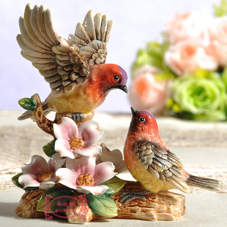 small bird figurine