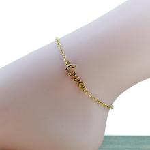 Sexy Fashion Women Love Anklet Gold Plated And Silver Plated U Pick Couple Gift cheap fine