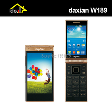 DaXian Dual OS Mobile phone 3.5″ IPS Dual Screens MTK6572 Dual core WCDMA WiFi 5MP Support Android 4.2 and Old Man phone System
