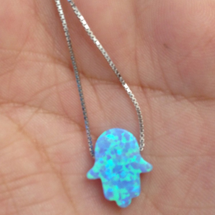 opal hamsa necklace (4)
