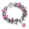 Bracelets for Women Party Gift Charm Bracelet Female Crystal Bead Ston for Girls Fashion DIY Pulseras