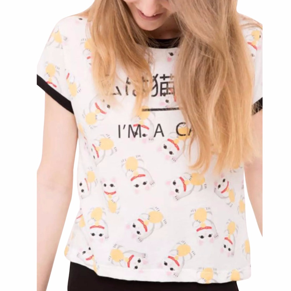 lucky cat shirt urban outfitters