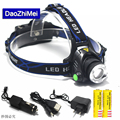 5000 lumens led headlamp cree xml t6 xm l2 Headlights Lantern 4 mode waterproof torch head