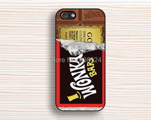 Чехол для iphone / 4S / 5 / 5S / 5c, горячая стиль открыл половина вонка шоколад черный бухта для iphone 4 4S 5 5S 5c 6 6 большой