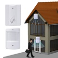 2016 Wireless Doorbell Range Remote Control with Infrared Wireless System Wireless Detector Alarm Receiver for Home