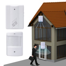 2016 Wireless Doorbell Range Remote font b Control b font with Infrared Wireless System Wireless Detector