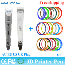 Direct Manufacturer 3D printing pen made in China hot sale DEWANG Brand FOR children With 20