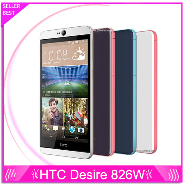 Original Unlocked HTC Desire 826w Dual SIM Dual 4G LTE Cell Phone 5 5 13MP Camera