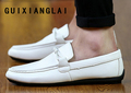 2016 Hot Spring Summer Men Loafer Shoes Breathable Slip on Leasther Flats Causal Driving Shoes Moccasins