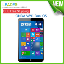 8.9 дюймов Onda V891 двойной ос Windows 8.1 и 4.4 оригинал планшет PC Intel Z3735F четырехъядерных процессоров 2 ГБ 32 ГБ HDMI внешний 3 г таблетки