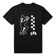 2016 new fashion summer style ska dance Mens T Shirt More Size and Colors european size