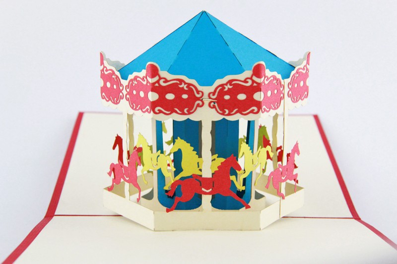 atli karinca ati luks 3d pop up tebrik karti el yapimi kirigami karti ucretsiz kargo greeting cards pop up greeting cardskirigami card aliexpress