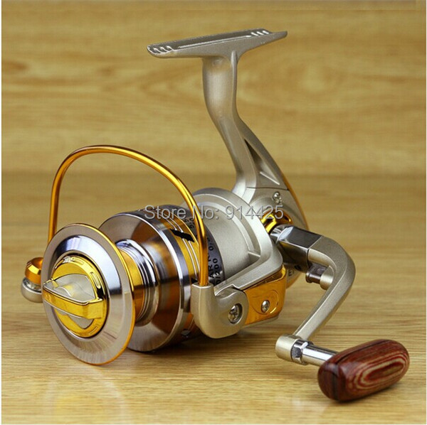 2015 New Arrival Hot 10 BB 1000 7000 Series High Quality Spinning Fishing Reel Fish Wheel