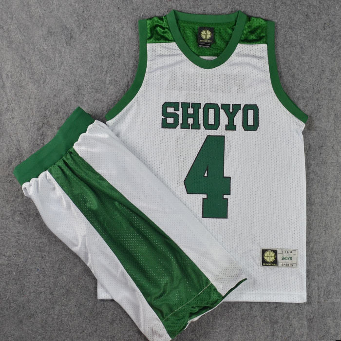 green and white basketball jersey