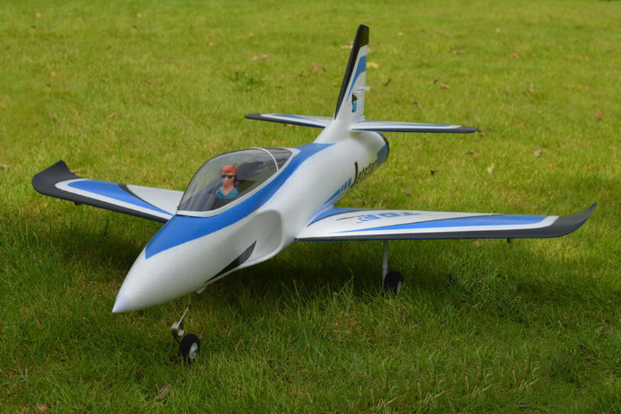 TOP Jet Star Red/Blue Airplane RC Model KIT W/O Motor Servo ESC Battery Chager toys