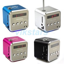 new portable micro SD TF USB speakers internet radio, mobile phone vibration computer music player, multifunction FM radio,