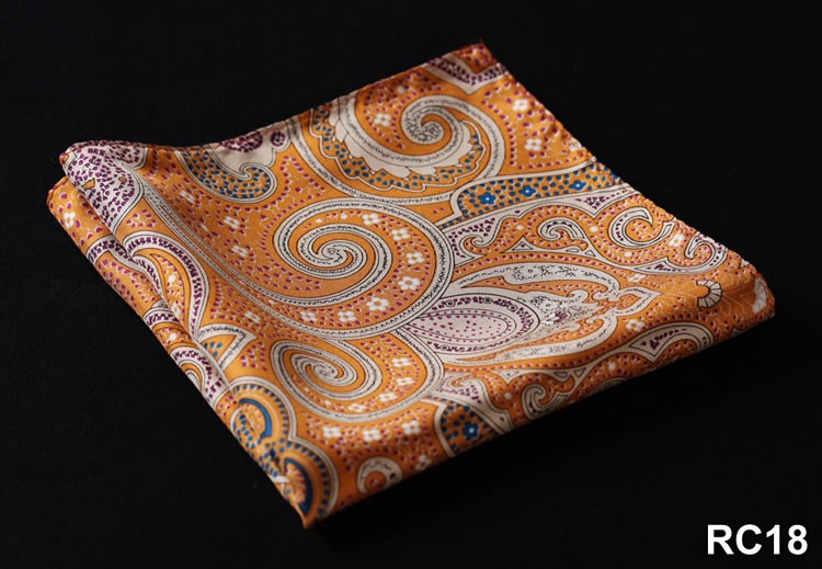 RC18 HN04N Orange Blue Paisley 32cm