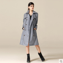 Fashion British Plaid Thin Portable Tour Long Trench Raincoats burberry_women’s Waterproof Raincoat impermiable casaco feminino