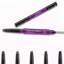 1Pcs High quality Makeup Brows automatic Eyebrow Pencil with Eye Brows Brush Waterproof and Long-lasting