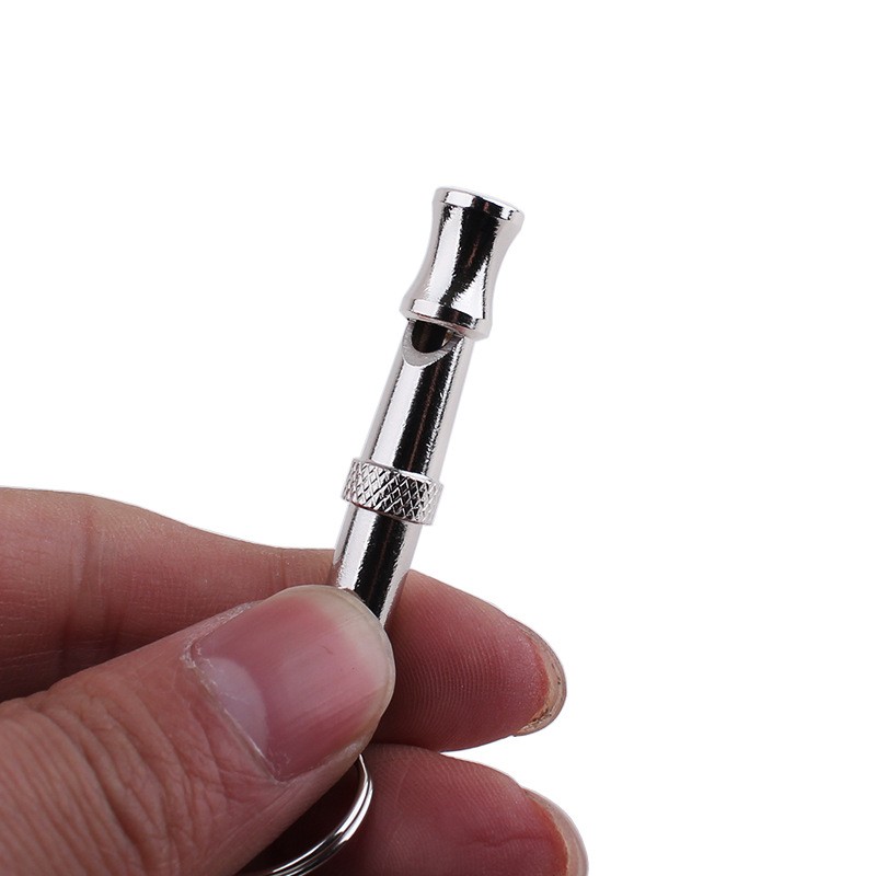 Metal Dog Puppy Whistle Pet Training Whistle China factory Wholesale
