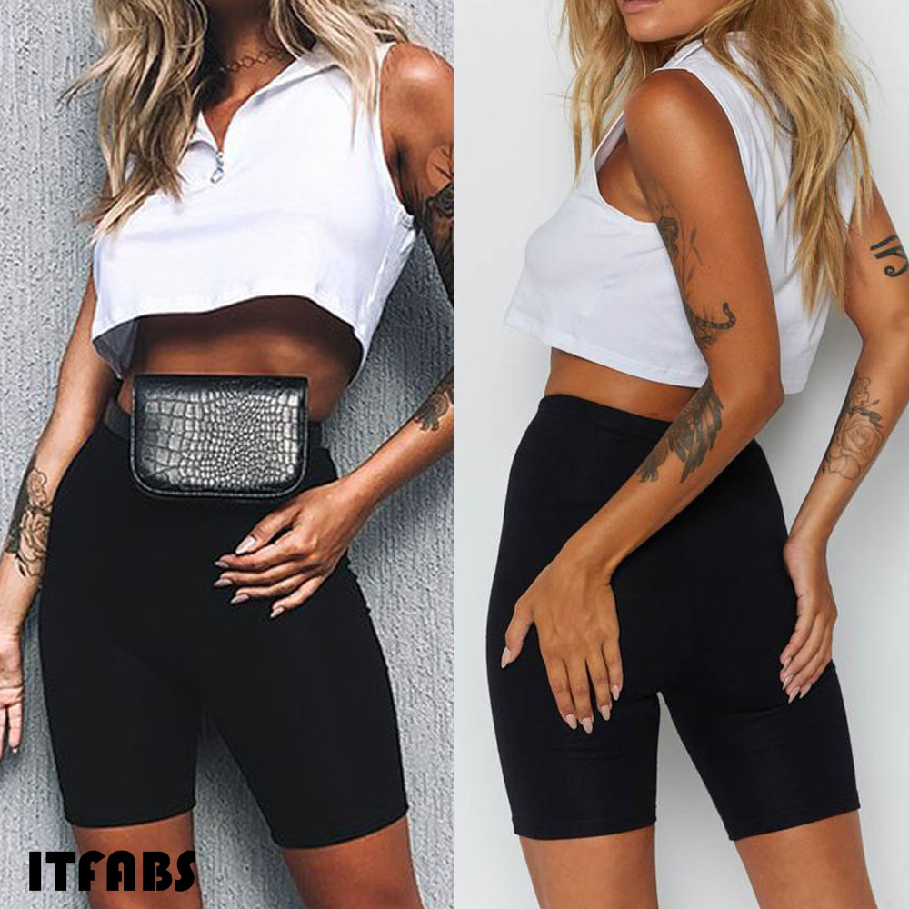 slim stretch shorts