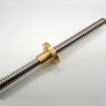 3D Printer THSL-300-8D Lead Screw Dia 8MM Pitch 2mm Lead 4mm Length 200mm with Copper Nut Free Shipping