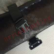 archery recurve bow case hunting rolled up bow bag to set bow arrow puller arm guard