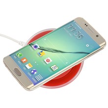 100 Original Qi Wireless Charger Iron Man Wireless Charging Pad for SAMSUNG GALAXY S6 G9200 S6