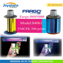 Fargo HDP5000 84061 Color UV Ribbon YMCFK 500 prints New Sealed