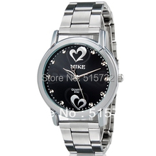 MIKE 8192 women watch Heart Heart Print Women’s Analog Watch with Stainless Steel Strap