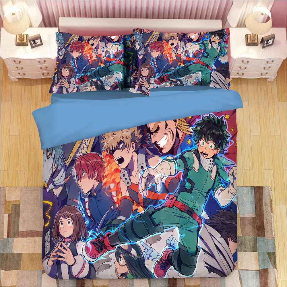 100 x 127 cm Anime MHA The No.1 Hero Couverture de canapé polyvalente et moelleuse pour lit et canapé